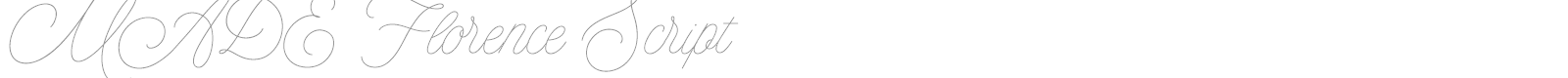 MADE Florence Sans font preview